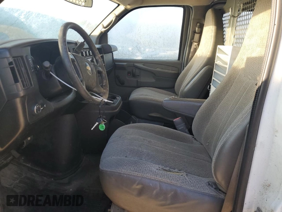 2011 Chevrolet Express Cargo with VIN 1GCWGFCA1B1107309, listed as a Copart auction lot 83418554 with Not provided miles and Clean title. Bid and sale history available at DreamBid. Image 7.