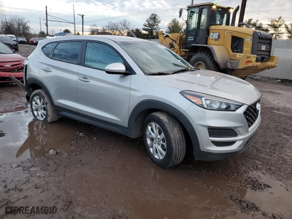 2021 Hyundai Tucson SE with VIN KM8J2CA48MU375176, listed as a Copart auction lot 42849935 with 24,267 mi miles and Salvage Title. Bid and sale history available at carsss.com. Image 4.