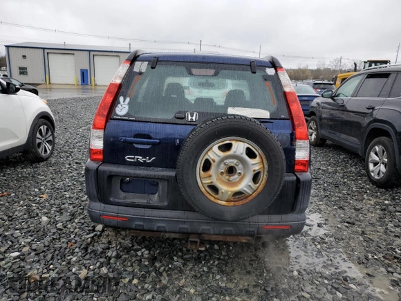 2005 Honda CR-V LX with VIN SHSRD78505U306296, listed as a Copart auction lot 52090095 with 253,896 mi miles and Clean Title. Bid and sale history available at carsss.com. Image 6.