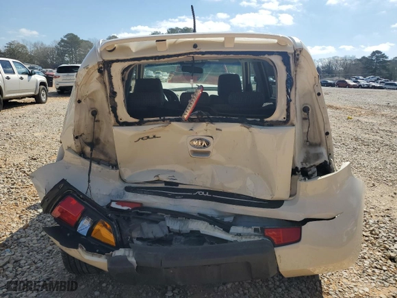 2010 Kia Soul ! with VIN KNDJT2A27A7111919, listed as a Copart auction lot 48813615 with 243,271 mi miles and Salvage Title. Bid and sale history available at carsss.com. Image 6.