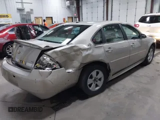 2009 Chevrolet Impala LT with VIN 2G1WT57K391188819, listed as a IAAI auction lot 41934884 with 139,682 mi miles and . Bid and sale history available at DreamBid. Image 4.