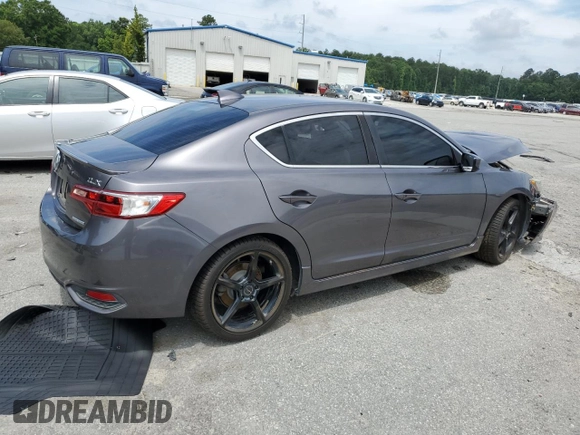 2018 Acura ILX Special Edition with VIN 19UDE2F46JA006259, listed as a Copart auction lot 58769425 with 161,115 mi miles and Salvage title. Bid and sale history available at DreamBid. Image 3.