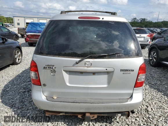2000 Mazda MPV DX with VIN JM3LW28GXY0160334, listed as a Copart auction lot 65146065 with 137,432 mi miles and Clean title. Bid and sale history available at DreamBid. Image 6.