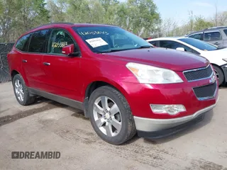 2012 Chevrolet Traverse 1LT with VIN 1GNKRGED5CJ219285, listed as a IAAI auction lot 42053843 with 184,507 mi miles and . Bid and sale history available at DreamBid. Image 1.