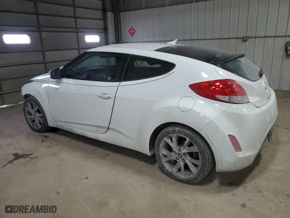 2016 Hyundai Veloster with VIN KMHTC6AD9GU269878, listed as a Copart auction lot 41830905 with 133,406 mi miles and Salvage Title. Bid and sale history available at carsss.com. Image 2.
