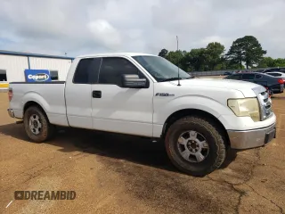 2009 Ford F-150 STX with VIN 1FTRX12829KB97914, listed as a Copart auction lot 56244425 with 264,622 mi miles and Salvage title. Bid and sale history available at DreamBid. Image 4.