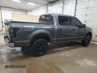 2018 Ford F-150 XL with VIN 1FTEW1E56JFD53534, listed as a Copart auction lot 53043895 with 182,396 mi miles and Clean title. Bid and sale history available at DreamBid. Image 3.