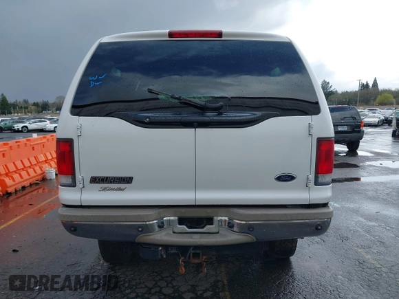 2001 Ford Excursion Limited with VIN 1FMSU43F31EC37134, listed as a IAAI auction lot 41903739 with 152,052 mi miles and . Bid and sale history available at DreamBid. Image 16.
