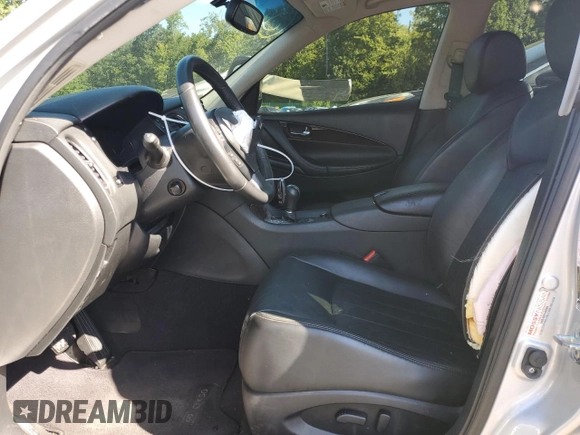 2017 Infiniti QX50 with VIN JN1BJ0RP0HM383810, listed as a Copart auction lot 63872683 with 55,128 mi miles. Bid and sale history available at carsss.com. Image 7.