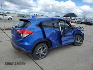2021 Honda HR-V EX with VIN 3CZRU6H56MM750353, listed as a Copart auction lot 49117395 with Not Provided miles and Clean Title. Bid and sale history available at DreamBid. Image 3.