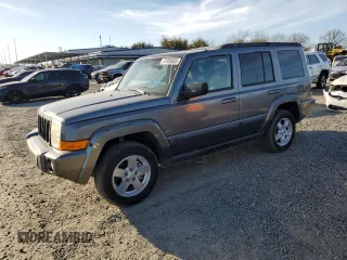 2007 Jeep Commander Sport with VIN 1J8HH48K07C561423, listed as a Copart auction lot 47059885 with 184,097 mi miles and Clean Title. Bid and sale history available at carsss.com. Image 1.