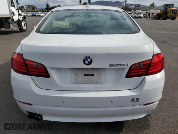 2012 BMW 5 Series 528i xDrive with VIN WBAXH5C54CDW04236, listed as a Copart auction lot 62164515 with 95,925 mi miles and Clean title. Bid and sale history available at DreamBid. Image 6.
