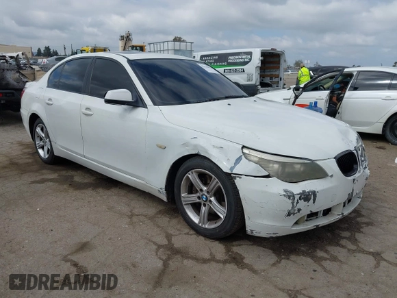 2010 BMW 5 Series 528i with VIN WBANU5C53AC460104, listed as a IAAI auction lot 42136658 with 107,031 mi miles and . Bid and sale history available at carsss.com. Image 1.