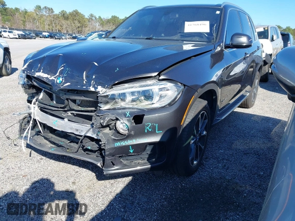 2017 BMW X5 xDrive50i z VIN 5UXKR6C34H0J85462, wystawiony jako IAAI lot #41768496 z przebiegiem 109 596 mil mil oraz . Historia ofert i sprzedaży dostępna na DreamBid. Obrazek 2.