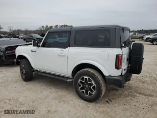 2022 Ford Bronco with VIN 1FMDE5AHXNLB15534, listed as a Copart auction lot 44449825 with 45,726 mi miles and Salvage Title. Bid and sale history available at carsss.com. Image 2.