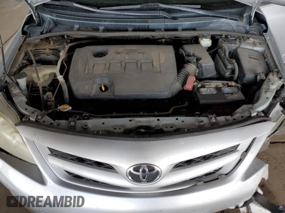 2012 Toyota Corolla L with VIN 2T1BU4EE3CC823735, listed as a Copart auction lot 47657035 with 156,283 mi miles and Non Repairable. Bid and sale history available at DreamBid. Image 11.