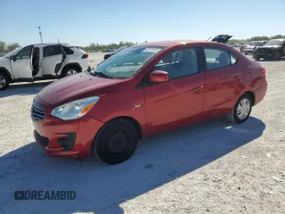 2017 Mitsubishi Mirage G4 ES with VIN ML32F3FJXHHF05765, listed as a Copart auction lot 48778715 with 97,648 mi miles and Salvage Title. Bid and sale history available at carsss.com. Image 1.