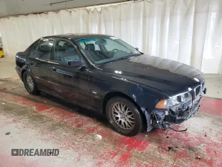 2002 BMW 5 Series 530i with VIN WBADT63472CK27789, listed as a Copart auction lot 51576315 with 195,482 mi miles and Salvage Title. Bid and sale history available at DreamBid. Image 4.