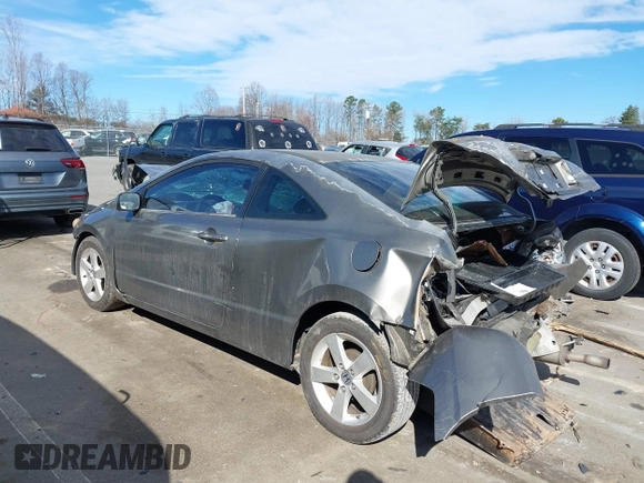 2006 Honda Civic Cpe LX with VIN 2HGFG11606H541571, listed as a IAAI auction lot 41689942 with 238,614 mi miles. Bid and sale history available at carsss.com. Image 3.
