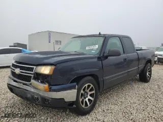 2006 Chevrolet Silverado 1500 LT1 with VIN 1GCEC19V76Z281025, listed as a Copart auction lot 43035525 with 277,843 mi miles and Salvage Title. Bid and sale history available at carsss.com. Image 1.