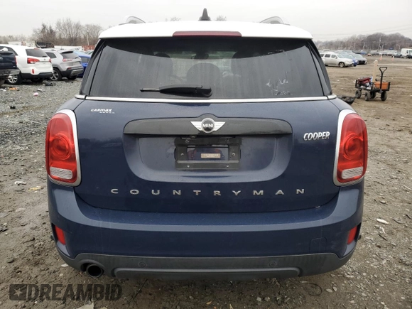 2018 MINI Countryman Cooper with VIN WMZYS7C38J3F44311, listed as a Copart auction lot 86426994 with 79,452 mi miles and Salvage title. Bid and sale history available at DreamBid. Image 6.