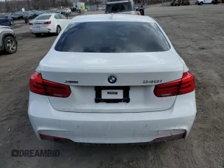 2017 BMW 3 Series 340i xDrive with VIN WBA8B7C34HA190285, listed as a Copart auction lot 42045855 with 60,509 mi miles and Salvage Title. Bid and sale history available at carsss.com. Image 6.