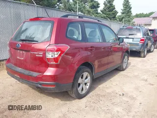 2015 Subaru Forester 2.5i with VIN JF2SJABCXFH497783, listed as a IAAI auction lot 42584119 with 109,021 mi miles and . Bid and sale history available at DreamBid. Image 4.