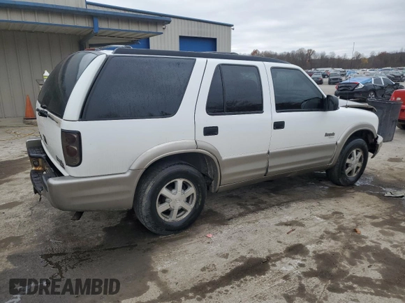 1999 Oldsmobile Bravada z VIN 1GHDT13W6X2718787, wystawiony jako Copart lot #78848404 z przebiegiem 229 665 mil mil oraz Szkody całkowita. Historia ofert i sprzedaży dostępna na DreamBid. Obrazek 3.
