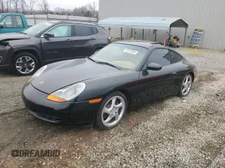 1999 Porsche 911 with VIN WP0AA2990XS623681, listed as a Copart auction lot 43572485 with Not Provided miles and Salvage Title. Bid and sale history available at DreamBid. Image 1.