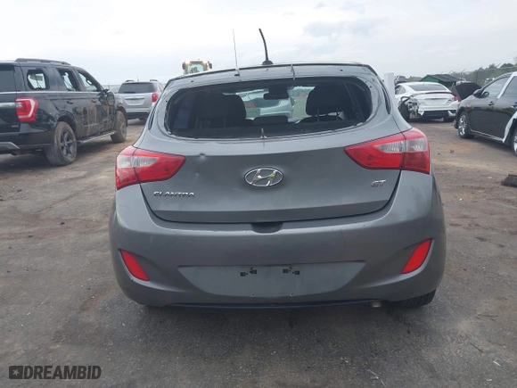 2017 Hyundai Elantra GT with VIN KMHD35LH9HU377031, listed as a IAAI auction lot 41762312 with 1 mi miles. Bid and sale history available at carsss.com. Image 16.