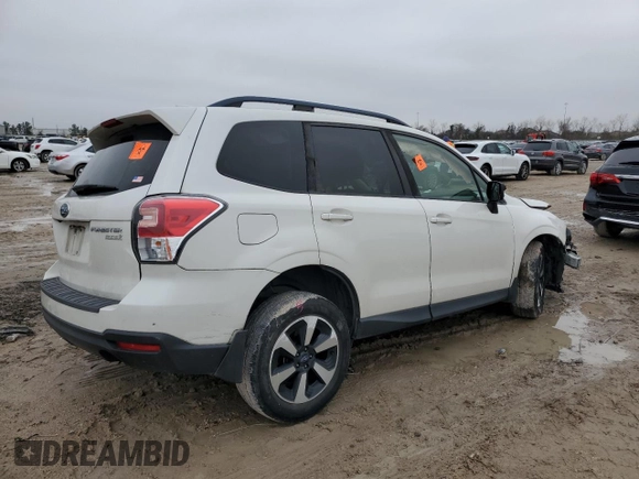 2017 Subaru Forester Premium with VIN JF2SJAGC6HH530998, listed as a Copart auction lot 41919335 with Not Provided miles and Salvage Title. Bid and sale history available at carsss.com. Image 3.