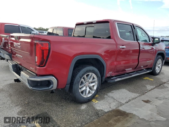 2020 GMC Sierra 1500 with VIN 3GTU8DED9LG154834, listed as a Copart auction lot 74182554 with Not Provided miles and Salvage Title. Bid and sale history available at DreamBid. Image 3.