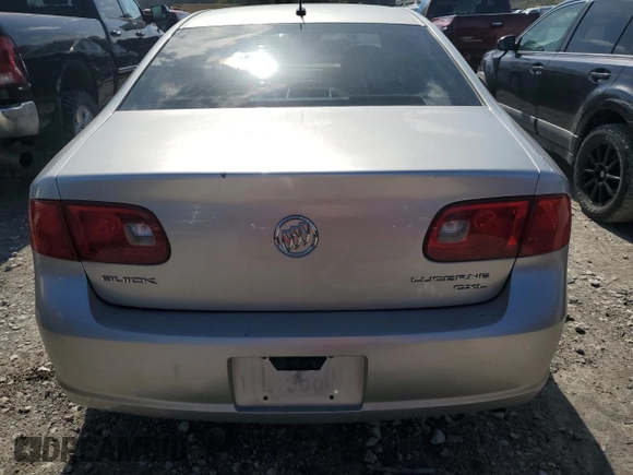2007 Buick Lucerne V6 CXL with VIN 1G4HD57247U211373, listed as a Copart auction lot 52008285 with 130,450 mi miles and Salvage Title. Bid and sale history available at carsss.com. Image 6.