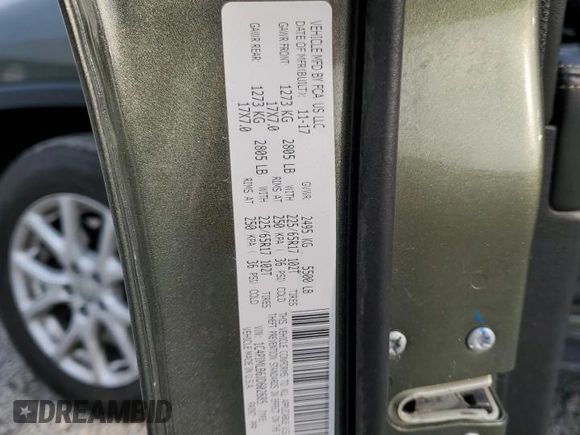 2018 Jeep Cherokee Latitude Plus with VIN 1C4PJMLB6JD602685, listed as a Copart auction lot 53741765 with 105,984 mi miles and Salvage title. Bid and sale history available at DreamBid. Image 13.