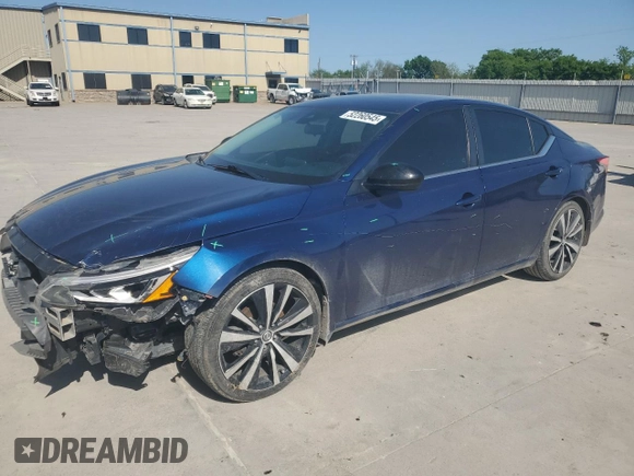 2020 Nissan Altima 2.5 SR with VIN 1N4BL4CV9LC224892, listed as a Copart auction lot 52260545 with 130,058 mi miles and Salvage Title. Bid and sale history available at carsss.com. Image 1.