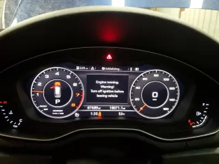 2017 Audi allroad Prestige with VIN WA19NAF45HA045847, listed as a Copart auction lot 46827515 with 87,689 mi miles and Salvage Title. Bid and sale history available at carsss.com. Image 9.