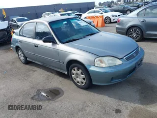 2000 Honda Civic LX z VIN 2HGEJ6670YH503076, wystawiony jako IAAI lot #42025131 z przebiegiem 266 768 mil mil oraz . Historia ofert i sprzedaży dostępna na DreamBid. Obrazek 1.