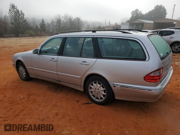 2001 Mercedes-Benz E-Class AWD with VIN WDBJH82J81X048600, listed as a Copart auction lot 85530364 with 172,950 mi miles and Salvage Title. Bid and sale history available at carsss.com. Image 2.
