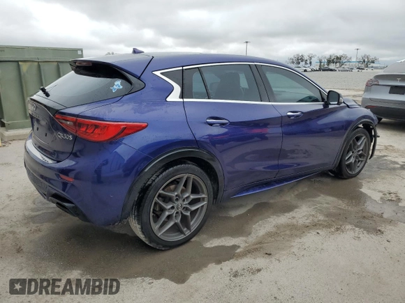 2017 Infiniti QX30 Sport z VIN SJKCH5CPXHA034512, wystawiony jako Copart lot #43760195 z przebiegiem 83 398 mil mil oraz Szkoda całkowita • Salvage title. Historia ofert i sprzedaży dostępna na DreamBid. Obrazek 3.