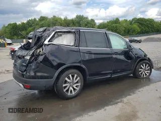 2019 Honda Pilot EX-L with VIN 5FNYF6H57KB062648, listed as a Copart auction lot 57566015 with Not provided miles and Salvage title. Bid and sale history available at DreamBid. Image 3.