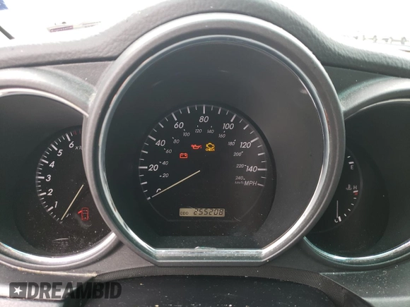 2007 Lexus RX 350 with VIN 2T2HK31UX7C038993, listed as a Copart auction lot 51102885 with 255,208 mi miles and Salvage Title. Bid and sale history available at DreamBid. Image 9.