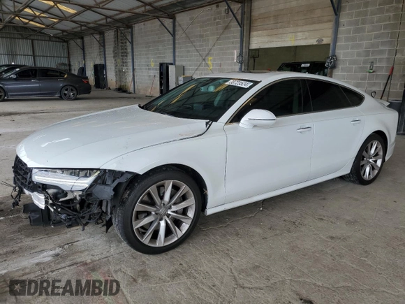 2016 Audi A7 3.0 Premium Plus with VIN WAUWGAFC5GN018677, listed as a Copart auction lot 38723524 with 131,621 mi miles. Bid and sale history available at carsss.com. Image 1.