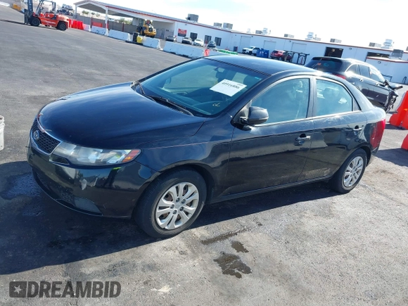 2011 Kia Forte EX with VIN KNAFU4A25B5412522, listed as a IAAI auction lot 40916886 with 1 mi miles. Bid and sale history available at carsss.com. Image 2.