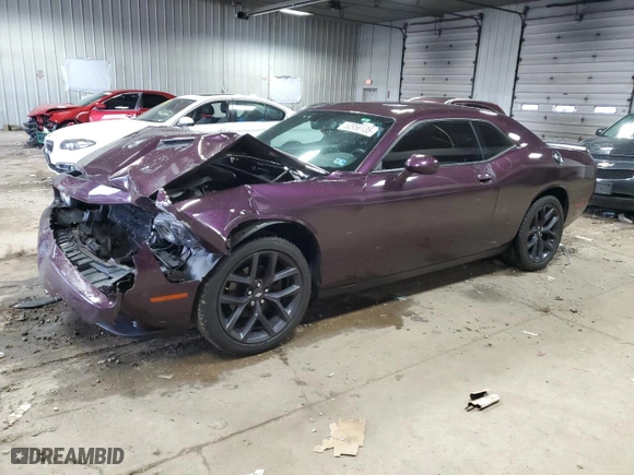 2020 Dodge Challenger SXT with VIN 2C3CDZAG3LH214650, listed as a Copart auction lot 50956135 with 64,437 mi miles and Non Repairable. Bid and sale history available at carsss.com. Image 1.