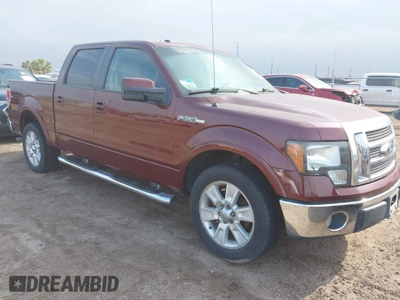 2010 Ford F-150 XL with VIN 1FTFW1CV3AFB87352, listed as a IAAI auction lot 41675896 with 266,452 mi miles. Bid and sale history available at carsss.com. Image 1.