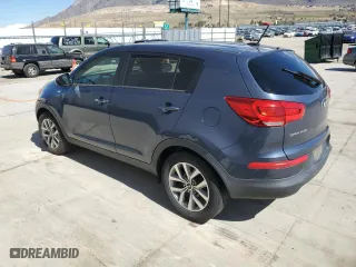 2016 Kia Sportage LX with VIN KNDPBCAC2G7832301, listed as a Copart auction lot 50597985 with 81,427 mi miles and Clean Title. Bid and sale history available at carsss.com. Image 2.
