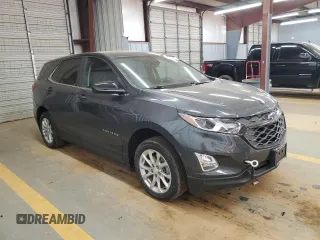 2021 Chevrolet Equinox LT with VIN 2GNAXUEV9M6134277, listed as a Copart auction lot 49408505 with 45,955 mi miles and Salvage Title. Bid and sale history available at DreamBid. Image 4.