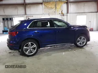 2021 Audi Q3 S line Premium with VIN WA1DECF30M1013931, listed as a Copart auction lot 40988023 with Not Provided miles. Bid and sale history available at carsss.com. Image 3.