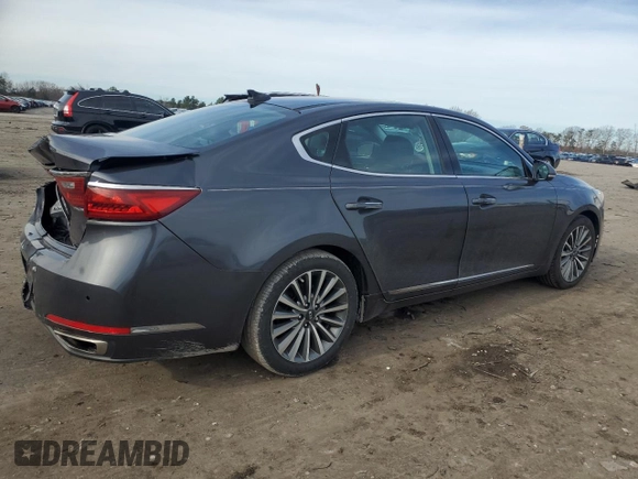 2017 Kia Cadenza Premium with VIN KNALC4J17H5068665, listed as a Copart auction lot 85211704 with 73,237 mi miles and Salvage Title. Bid and sale history available at carsss.com. Image 3.