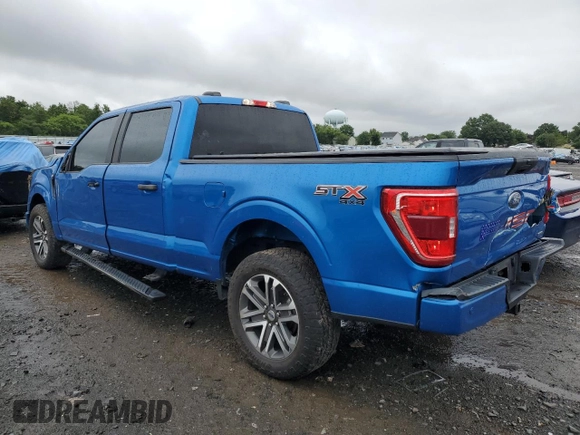 2021 Ford F-150 XL with VIN 1FTFW1E82MKD43741, listed as a Copart auction lot 65923804 with 86,506 mi miles and Salvage Title. Bid and sale history available at carsss.com. Image 2.